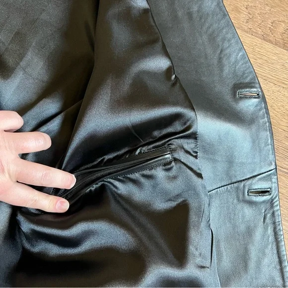 Men’s genuine leather jacket - Picture 7 of 9